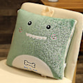 Miniatyrbilde 3 av 5: Pledd og puter 2 i 1 Vaskbar sofa teppe Plaids Quilt Boutis for sofa/skrivebord/dinosaur stol