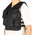 Miniatyrbild 6 av 8: Nylon CS Game Molle Plate Carrier Body Armor Väst för barn (svart)