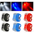 Miniatyrbilde 6 av 7: 3-par LED-sykkellys i silikon Vanntett Lyse sykkellys varsellys