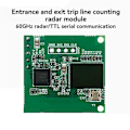 Miniatyrbillede 1 af 5: LD6001C 60GHz mmWave Radar Sensor+CH340 Board Passager Sensor Modul