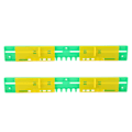 Miniatyrbillede 1 af 8: 2 stk. bi-dør skydedøre bi-indgang reducer biavl port anti-undslipning rammeventiler 31,5 cm / 12,4 tommer