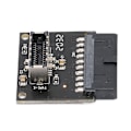 Pikkukuva 7 / 8: Emolevy USB 3.0 Etu 19pin 3.1 Kannettava 5.0Gbps Siirtonopeus Type‑E Etupaneeli Otsikko
