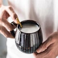 Miniatyrbillede 5 af 5: Keramisk krus til husholdningspar, keramisk kaffekop, krussæt, C