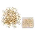 Miniatyrbillede 1 af 8: 100 stk formede papirclips Forhindrer glidning Søde dekorative metal små papirclips til dokumentnotesbog Gylden musiknote