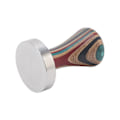 Miniatyrbild 6 av 8: Färgglad träkaffetamper i rostfritt stål med platt bas, pulverhammare för kaffetillbehör 53 mm