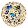 Miniatyrbilde 3 av 5: Sjødyr-lapper sysett Embroidered Clothes Patches for Clothing Backpacks