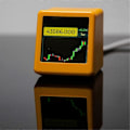 Miniatyrbillede 1 af 5: Kompatibel med NerdMiner BitCoin Cryptocurrency Display Aktier, Valutakurs, Pris Tracker Ticker Vejr Tid Clock B