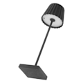 Miniatyrbillede 7 af 8: Led-bordlampe uden ledning, genopladelig, berøringsstyret, trinløs dæmpning, nattelys til soveværelse, spisestue, sort