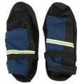 Miniatyrbilde 8 av 8: Utendørs High Tube All Wrap Shoe Cover Vandring Vanntett sandtett fottrekk med nettpose (blå)