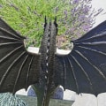 Miniatyrbillede 4 af 6: Have Drage Statue Springvand Drage Ornament Harpiks Vand Feature Skulptur til hjemmet havedekoration