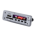 Miniatyrbilde 3 av 8: SDM01Bt U-DX Bluetooth 5.0 4 farger skjerm MP3 FM APE FLAC Decode Board Module (sølv)