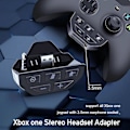 Miniatyrbilde 3 av 5: Universal Headset Adapter Kontroller Stereo Headset Adapter