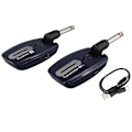 Miniatyrbild 2 av 5: Trådlöst gitarrsystem USB Uppladdningsbar Gitarrsändare Mottagare, A