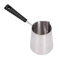 Miniatyrbilde 4 av 8: Tyrkisk kaffekanne 600 ml rustfritt stål blank overflate Høy temperaturbestandig Lett å rengjøre smørvarmer