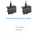 Miniatyrbillede 2 af 4: Hurtig oplader til XBOX ONE Controller Dual Charging Dock Charger med 2 stk. genopladelige til XBOX ONE Controller Battery Stander