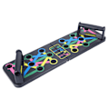 Pikkukuva 7 / 8: Monitoiminen Push Up Board Stand Fitness Workout Training -kuntosalin harjoitustyökalu miehille ja naisille