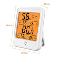 Miniatyrbild 2 av 5: Trådlös inomhus- och utomhus-termometer med kallresistenta sensor - Övervaka temperaturen inomhus och utomhus
