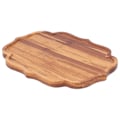 Miniatyrbillede 4 af 8: Bambus tebakke tebord serveringsplade japansk stil service med beskyttelsespudeS 19,8x13,7x1,8cm