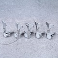 Miniatyrbild 5 av 8: Bass Tuners Set String Knob 5‑String Alloy Enclosed Winding Musical Instrument AccessoriesSilver