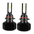 Miniatyrbilde 3 av 8: 2 stk. LED-frontlykter til bil uten vifte 9006/HB4 6000K L5 hvitt lys