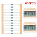 Pikkukuva 5 / 5: 600 x 1/4W Metallikalvovastukset, valikoima 30 arvoa