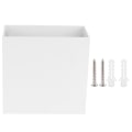Miniatyrbillede 1 af 8: LED væglampe 7W indendørs firkantet lampe Soveværelse Gang Veranda Balkon Dekoration 100265V (Hvid ShellVarmt lys)