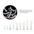 Miniatyrbillede 8 af 8: 9 stk engangs førstehjælp Oral Air Way Guedel Airway Tube Gas Guide Tube til patienter