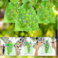 Miniatyrbilde 3 av 3: Grapefrukt Organza Pose - 100 stk. Beskyttelsespose med snøring 23x17cm