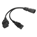 Miniatyrbillede 2 af 8: IEC320 C14 til C19 og C13 Strømledning Enkel IEC 320 C14 til C19 C13 Y Splitter Strømledning 10A 250V 12.6in