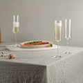 Miniatyrbillede 2 af 5: Premium Champagneglas 4-pak - 6-ounce firkantede mundblæste vinglas