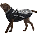Miniatyrbillede 1 af 5: Vandtæt reflekterende vinterfrakke til hunde med justerbar vest til små til mellemstore hunde (3XL, sølv)