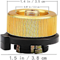 Miniatyrbilde 2 av 5: 3 stk Utendørs Gasskomfyrkobling, camping Gassflaske Gasskonverteringshode Adapter Dysekobling