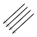 Miniatyrbild 5 av 8: 4 st tältpinnar campingpinne aluminiumlegering hög hållfasthet spik set kit för utomhusbruk