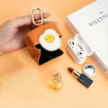 Miniatyrbillede 4 af 5: Mini Pung Længere Opbevaringstaske til Høretelefoner Lille Taske Rød Læbestiftpung Multifunktionel Møntpung