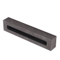 Miniatyrbilde 6 av 8: 10 ml grafittform rektangulær grafittstøpeform for gull Sølv Raffinering Støping Smelting