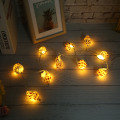 Miniatyrbillede 4 af 8: Conch-formede 10 LED-lyskæder batteridrevne til indendørs og udendørs fødselsdagsbryllup varmt lys