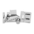 Miniatyrbillede 7 af 8: Snap On Bias Tape Fod Justerbar Q235 stål lavt skaft Bias Binder trykfod til tynde stoffer