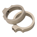 Miniatyrbillede 3 af 8: Heavy Duty Aluminium Alloy 0.760inch Flashlight Adapter Ring Torch Light Mount EX313-DK