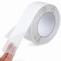 Pikkukuva 1 / 2: Liimautuva liukuesteteippi, 5 cm * 5 m, liukuesteturvateippi, liukumaton teippi, estää vanhusten, lasten ja lemmikkien liukastumisen/kaatumisen, läpinäkyvä