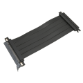 Miniatyrbillede 2 af 8: PCIE 4.0 X16 Extender højre vinkel 128 Gbps Anti-interferens Plug and Play GPU-forlængerkabel til grafikkort 7,9 tommer