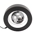 Miniatyrbilde 3 av 8: Magnetisk levitasjonsklode Innebygd LED-lys Magnetisk flytende globus Verdenskartpryd for kontorbord Hjem EU-plugg 100‑240V