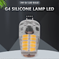 Miniatyrbillede 4 af 5: 10 stk. G4 LED Pære Ac/dc12v-24v 3w Led G4 Lys 20led 360 Graders Lysvinkel 2835smd Erstatter 30w Halogen