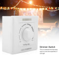 Miniatyrbilde 4 av 8: LED-lys Justerbar Dimmerbryter Lysstyrkekontroll IR Fjernkontroll 200W (220V)