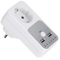Miniatyrbilde 2 av 8: 180~260V USB Smart Digital Nedtellingstimer Sokkel for Datamaskin Telefonlader