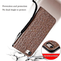 Miniatyrbillede 2 af 5: Flip Telefon Læder Etui Til Apple Iphone 7 Iphone7 I Phone 7 Phone7 4.