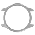 Miniatyrbild 3 av 8: PC-skyddande hårt fodral för Xiaomi MI Watch Color Smart Watch plast anti-scratch skydd ram grå