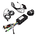 Miniatyrbillede 8 af 8: 24V 36V 48V Sinus Bølge Controller Tommelfinger Gas PAS LED LCD Meter Elektrisk Cykel 3 Tilstand Motor Controller Sæt
