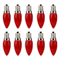 Pikkukuva 7 / 8: 10 kpl E12 Mini LED -lamppu 1,5 W AC110 V kodin kattokruunuun, kattovalaisimeen, seinävalaisimeen