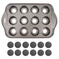 Mini rund ostekakeform i karbonstål, non-stick DIY bakeform for kaker, kjøkkenutstyr