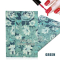 Pikkukuva 6 / 7: Ammattimainen 180 väriä Nail Art Lakka Väri Display Book Manikyyri työkalut Vihreä